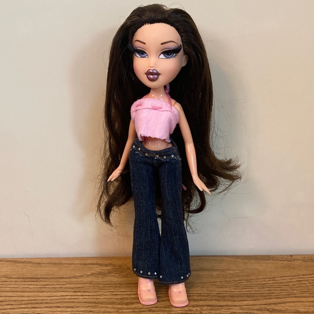 Vintage 2001 Bratz Dolls Yasmin with rooted eyelashes